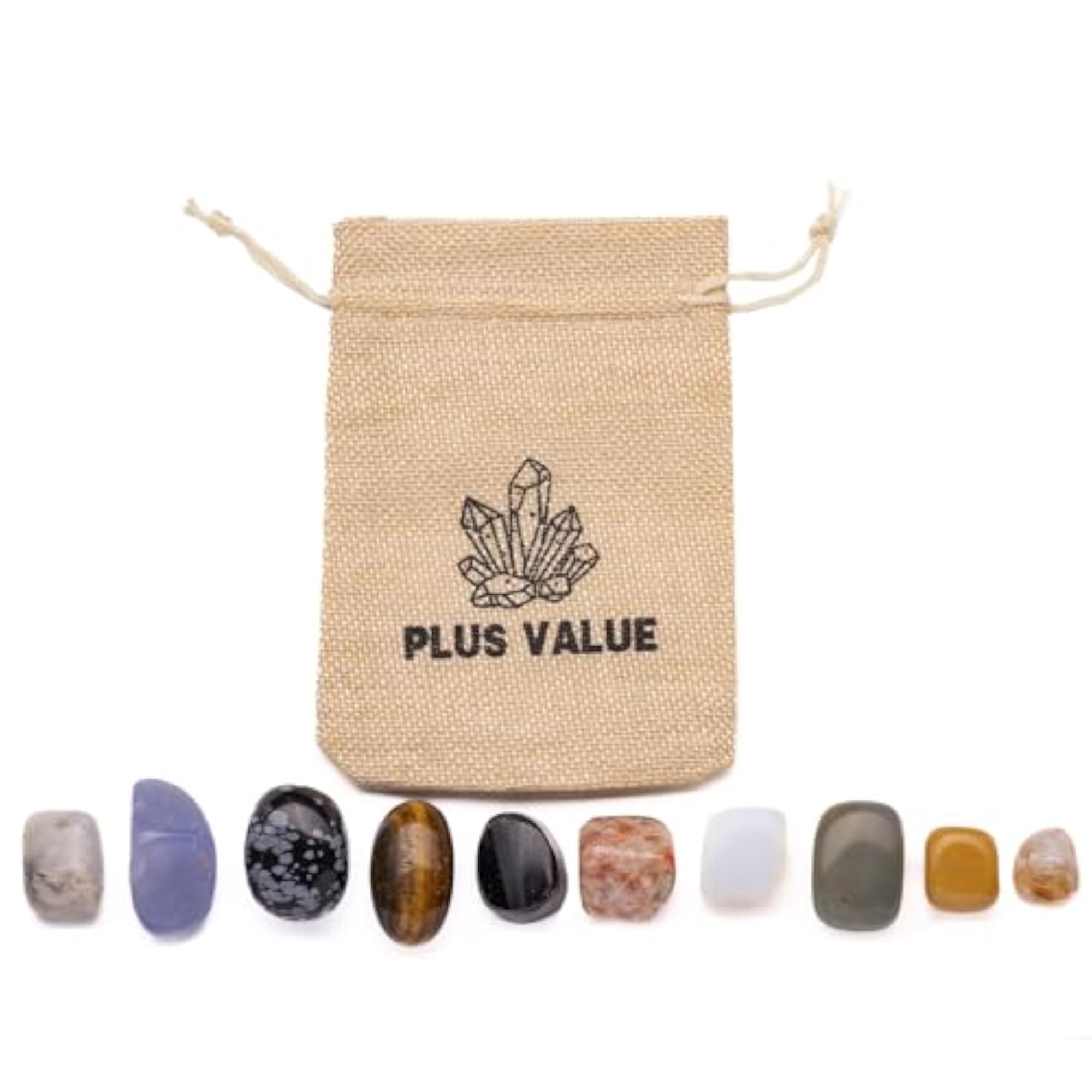 Good Luck Reiki Healing Crystal Bag